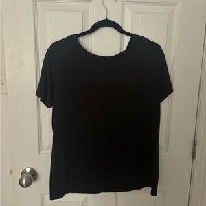 Garage Black Oversized Short Sleeve Tee